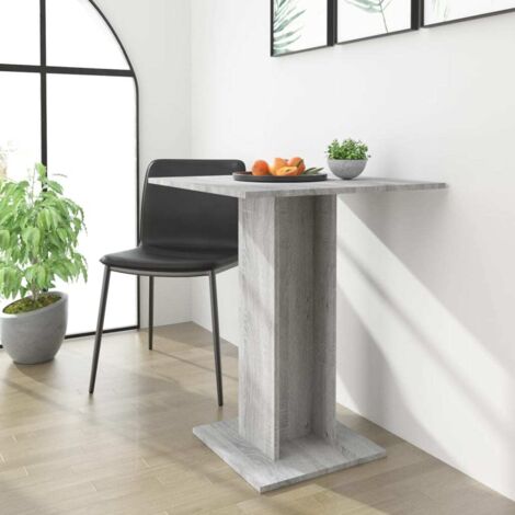 Table de bistro Table d'appoint - Table de bar Sonoma gris 60x60x75 cm Bois d'ingénierie Chic-929944 (1/5)