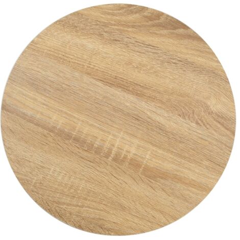 Table de bistro Table haute - Table d'appoint Marron clair 40 cm MDF BV948547 - BonneVie (1/5)