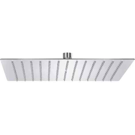Pommeau de douche pluie Acier inoxydable 304 30x30 cm Carrée - Luxueux Chic-326365 (1/5)