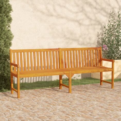 Banc de jardin Luxueux Fauteuil de jardin 219 cm Bois d'acacia solide Chic-690603 (1/5)