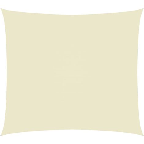 Voile d'ombrage Voile de parasol - Toile d'ombrage Tissu Oxford rectangulaire 2x3 m Crème BV429686 - BonneVie (1/5)