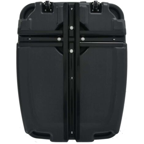 Porte-parasol d'extérieur, Support parasol, Robuste de Qualité, Noir OIB8980E (1/5)