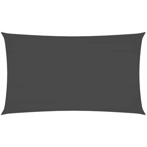 Voile de parasol/Toile d'ombrage Tissu Oxford rectangulaire 2x4,5 m Anthracite 89708 (1/5)
