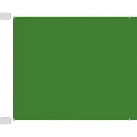 Auvent Marquise vertical, Store Banne pour Jardin Balcon Terrasse, Vert clair 100x600 cm Tissu oxford OIB6757E (1/5)