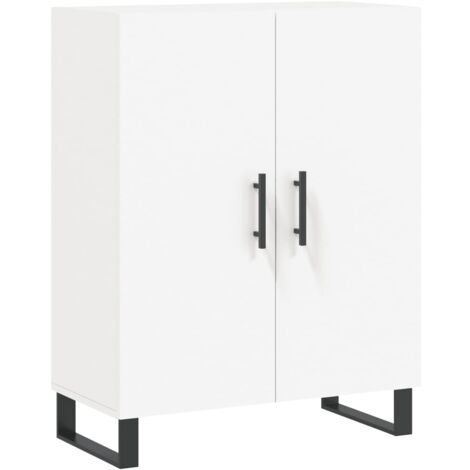 Buffet  Meuble de rangement  Armoire de cuisine blanc 69,5x34x90 cm bois d'ingénierie 57474 (1/5)