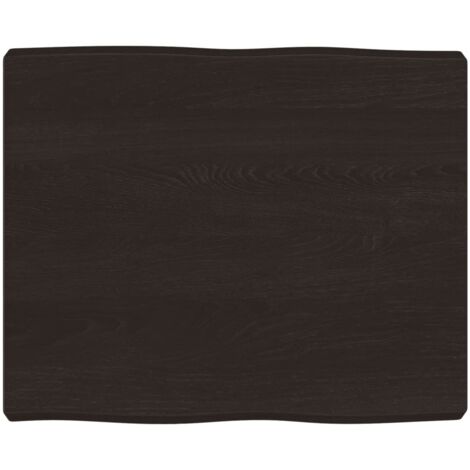 Plateau De Table Dessus de table Moderne bois chêne massif traité bordure assortie 19743 (1/5)