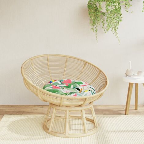 Coussin rond Coussin Déco confort multicolore Ø 60 x11 cm tissu oxford 53438 (1/5)