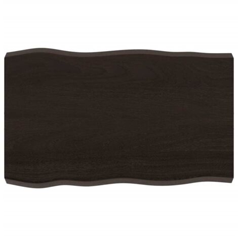 Plateau De Table Dessus de table Moderne bois chêne massif traité bordure assortie 21807 (1/5)