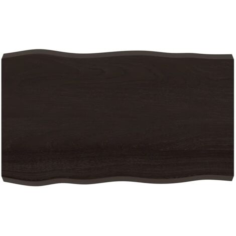 Plateau De Table Dessus de table Moderne bois chêne massif traité bordure assortie 44222 (1/5)