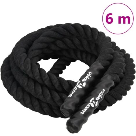 Corde de combat Cordage  noir 6 m 4,5 kg polyester 22305 (1/5)