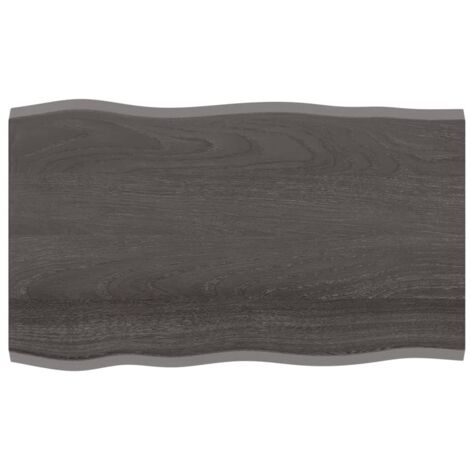 Plateau De Table Dessus de table Moderne bois chêne massif traité bordure assortie 62111 (1/5)