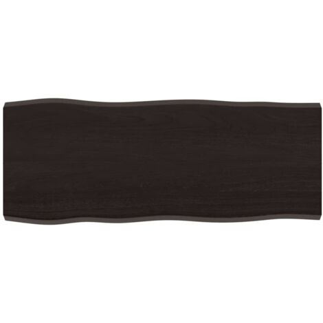 Plateau De Table Dessus de table Moderne bois chêne massif traité bordure assortie 61145 (1/5)