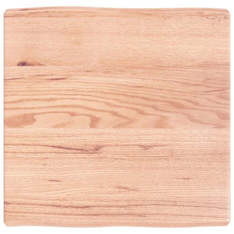 Plateau De Table Dessus de table Moderne bois chêne massif traité bordure assortie 50891 (1/5)
