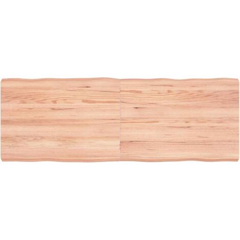 Plateau De Table Dessus de table Moderne bois chêne massif traité bordure assortie 45280 (1/5)