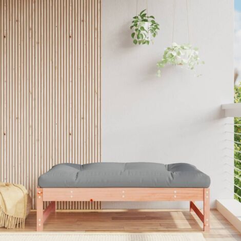 Repose-pied de jardin Tabouret Bas Pouf 120x80 cm massif de douglas 28967 (1/5)