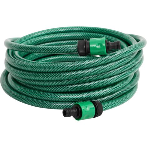 Tuyau de piscine Tuyau d'arrosage Style Moderne vert 30 m PVC 34924 (1/5)