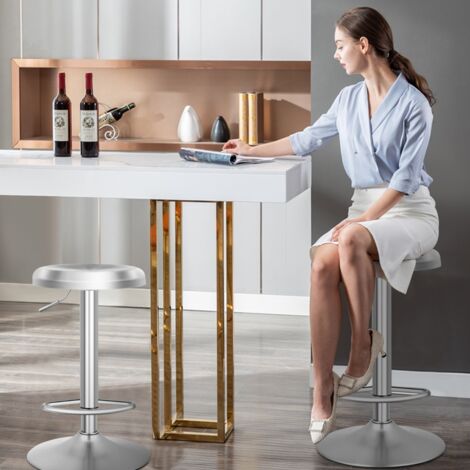Bar pub Tabourets moderne base carré pivotants Bar pub Tabourets moderne base carré pivotants