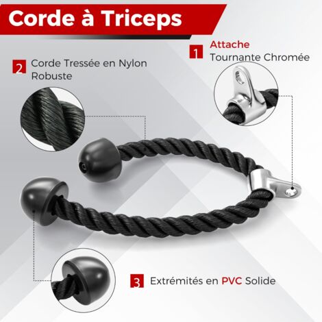 Câble de poignée croisé en Nylon, accessoire de Fi... - Grandado Câble de poignée croisé en Nylon, accessoire de Fi... - Grandado