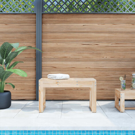Banc de jardin-Banquette de jardin-Chaise de jardin 80x38x45 cm bois massif de pin (1/5)