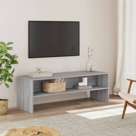 Meuble TV-Banc TV-Meuble Télé sonoma gris 120x40x40 cm bois d'ingénierie 519990 (1/5)
