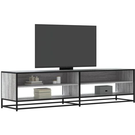 Meuble TV-Banc TV-Meuble Télé sonoma gris 180,5x40x46 cm bois d'ingénierie 825496 (1/5)