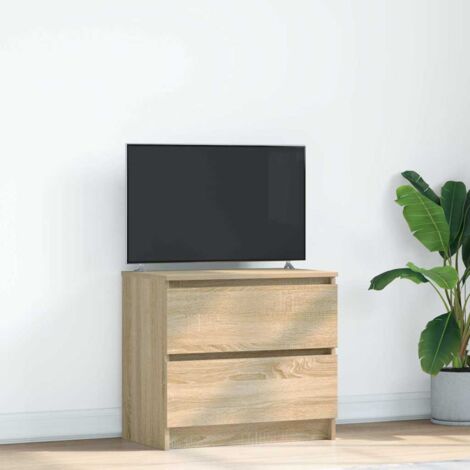 Meuble TV-Banc TV-Meuble Télé chêne sonoma 60x35x54 cm bois d'ingénierie 281990 (1/5)
