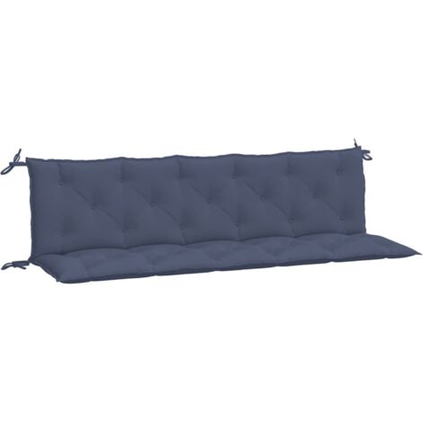 Coussins De Banc Jardin Lot De 2-Coussin De Banquette De Jardin Vert 120x50x7 Cm Tissu Oxford 87953982
