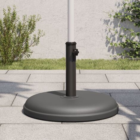 Base de parasol-Pied de parasol pour mâts Ø32/35/38 mm 15 kg rond 186129 (1/5)