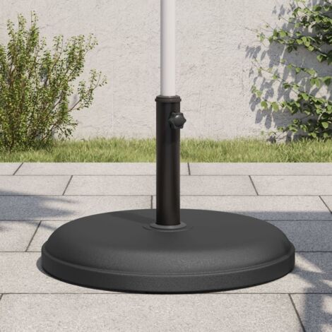 Base de parasol-Pied de parasol pour mâts Ø32/35/38 mm 25 kg rond 551959 (1/5)