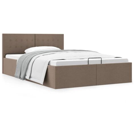 Cadre de lit à rangement hydraulique sans matelas-Structure de lit 120x200 cm 922574 (1/5)