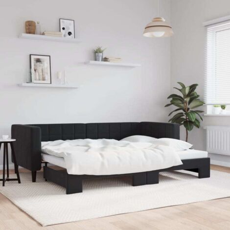 Lit de jour avec gigogne sans matelas-Canapé-lit 80x200 cm 852228 (1/5)