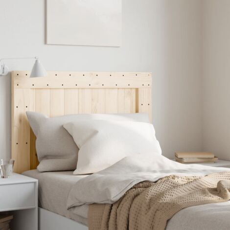 Tête de lit-Panneau de lit-Accessoire de Lit 90x104 cm bois massif de pin 251350 (1/5)