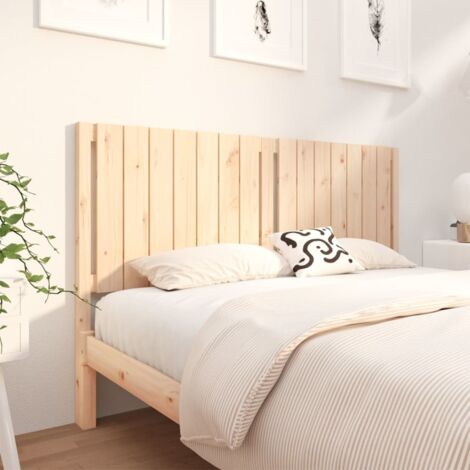 Tête de lit-Panneau de lit-Accessoire de Lit 165,5x4x100 cm Bois massif de pin 581410 (1/5)