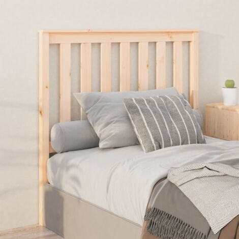 Tête de lit-Panneau de lit-Accessoire de Lit 106x6x101 cm Bois massif de pin 240171 (1/5)
