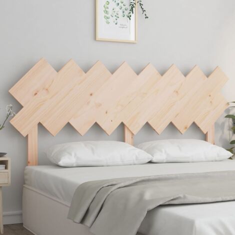 Tête de lit-Panneau de lit-Accessoire de Lit 159,5x3x80,5 cm Bois massif de pin 494219 (1/5)