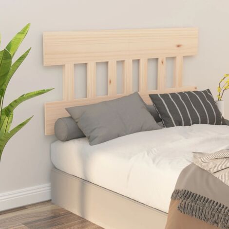 Tête de lit-Panneau de lit-Accessoire de Lit 123,5x3x81 cm Bois massif de pin 317874 (1/5)