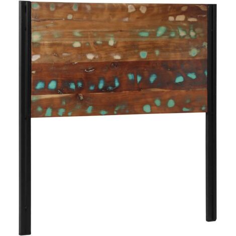 Tête de lit-Panneau de lit-Accessoire de Lit 100 cm bois massif récupéré et fer 909909 (1/5)