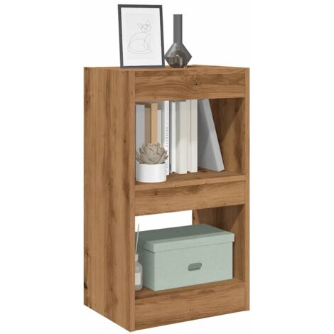 Bibliothèque de pièce-Étagère de Rangement chêne artisanal 40x30x72 cm 146524 (1/5)