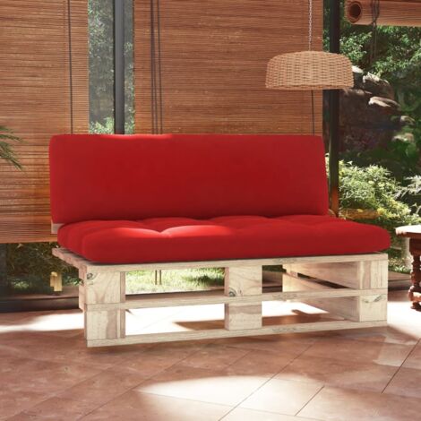 Canapé central palette de jardin-Salon de jardin Sofa extérieur bois de pin imprégné 350949 (1/5)