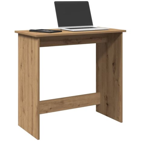 Bureau-Table de Travail-Bureau d'ordinateur chêne artisanal 80x40x75 cm bois d'ingénierie 742231 (1/5)