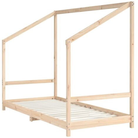 Cadre de lit pour enfants / Chambre d'enfant-Lit 90 x 200 cm | Bois massif