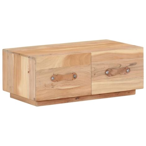 Table basse-Table Salon-Table d'appoint 90x50x35 cm Bois de récupération massif 295743 (1/5)