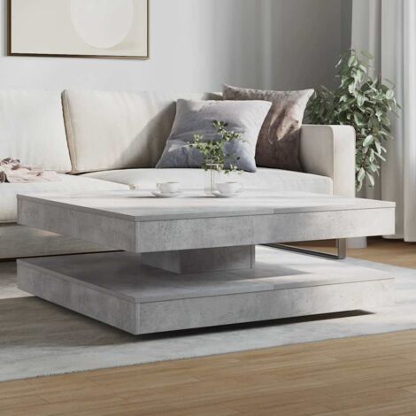 Table D'appoint Rotative En Bambou - Réglable En Hauteur (42 à 82 Cm), Plateau Tournant 360°, Mobile Pour Canapé Ou Lit