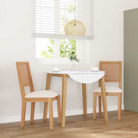 Chaises à manger coussins 2 pcs-Chaises de Salle à Manger-Chaise de cuisine bois massif caoutchouc 903845 (1/5)