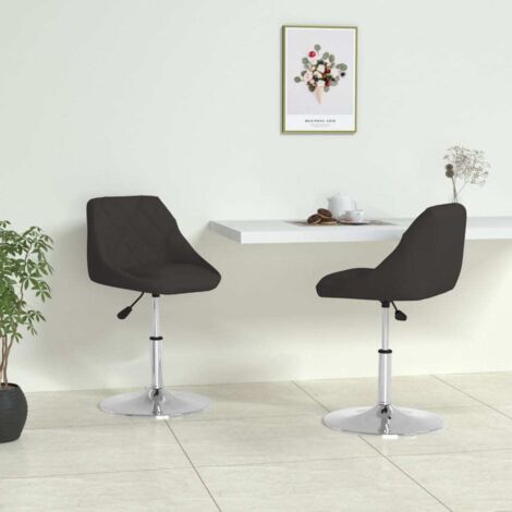 Chaises à manger lot de 2-Chaises de Salle à Manger-Chaise de cuisine noir similicuir 144492 (1/5)