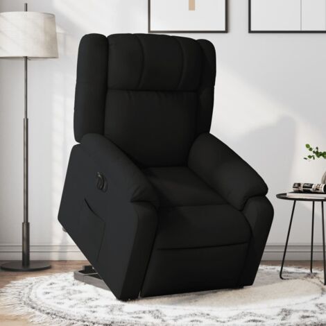 Fauteuil inclinable électrique-Chaise de relaxation-Fauteuil Relax noir tissu 468972 (1/5)