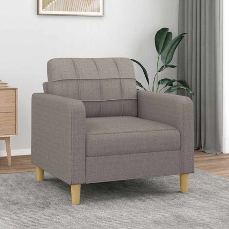 Fauteuil-Chaise de relaxation-Fauteuil Relax Taupe 60 cm Tissu 183669 (1/5)