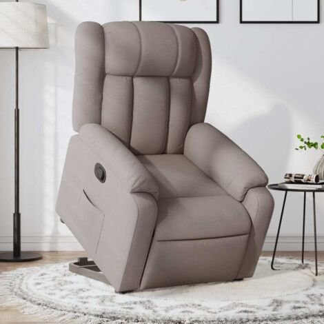 Fauteuil inclinable-Chaise de relaxation-Fauteuil Relax taupe tissu 771429 (1/5)