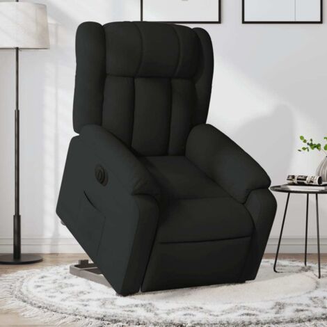 Fauteuil inclinable électrique-Chaise de relaxation-Fauteuil Relax noir tissu 851318 (1/5)
