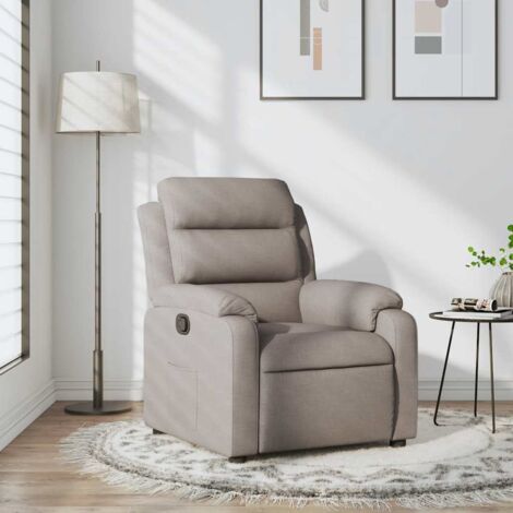 Fauteuil inclinable-Chaise de relaxation-Fauteuil Relax Taupe Tissu 515689 (1/5)